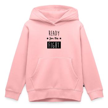 Boxen / Boxer / Boxing / Fight / Ali - Kinder Premium Organic Hoodie - Rosa - Vorne - AI Model Kid Female (0cm)