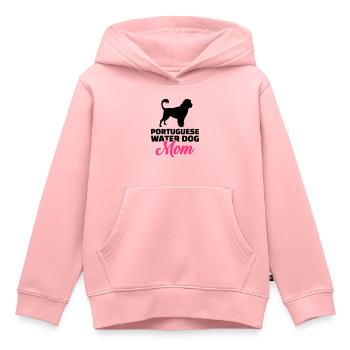 Portugiesischer Wasserhund - Kinder Premium Organic Hoodie - Rosa - Vorne - AI Model Kid Female (0cm)