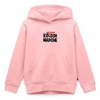 Kölsch Mädche - Kinder Premium Organic Hoodie - Rosa - Vorne - AI Model Kid Female (0cm)