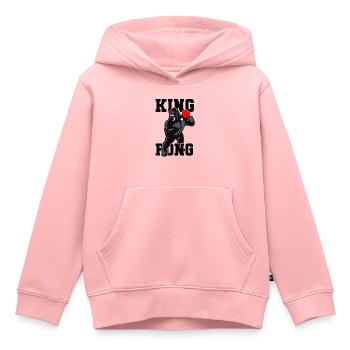 table tennis - Kids Premium Organic Hoodie - rose - Front - AI Model Kid Female (0cm)