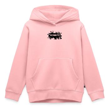 Schmutz Lustig Spruch Sprüche Jugendsprache - Kinder Premium Organic Hoodie - Rosa - Vorne - AI Model Kid Female (0cm)