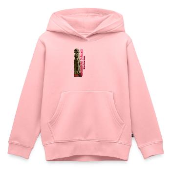 Sächsische Schweiz - Barbarine - Kinder Premium Organic Hoodie - Rosa - Vorne - AI Model Kid Female (0cm)