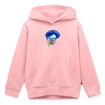 Little Mermaid "Jeem Creations" - Kids Premium Organic Hoodie - rose - Front - AI Model Kid Female (0cm)
