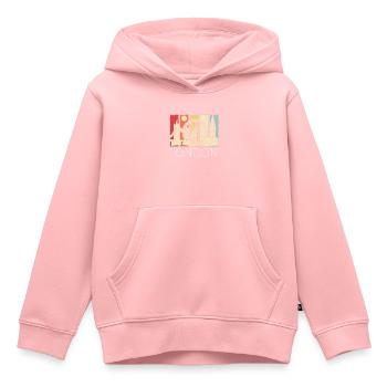London Skyline Telefonzelle Big Ben Doppeldecker - Kinder Premium Organic Hoodie - Rosa - Vorne - AI Model Kid Female (0cm)