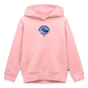 Venice Gondola Grand Canal Northern Italy - Kids Premium Organic Hoodie - rose - Front - AI Model Kid Female (0cm)