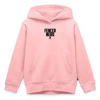 Fechter Nerd Lustige Kampf Säbel Schwertkunst Wortspiel - Kinder Premium Organic Hoodie - Rosa - Vorne - AI Model Kid Female (0cm)