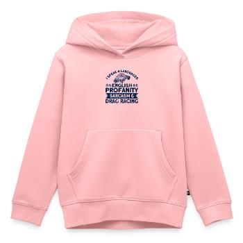 Rennwagen Drag Racing Rennwagen Geschenk - Kinder Premium Organic Hoodie - Rosa - Vorne - AI Model Kid Female (0cm)