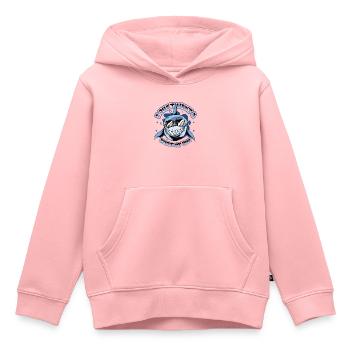 Ich Will Nur Ein Stück Von Dir, Hai - Kinder Premium Organic Hoodie - Rosa - Vorne - AI Model Kid Female (0cm)