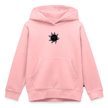 Sun Gothic - Kids Premium Organic Hoodie - rose - Front - AI Model Kid Female (0cm)