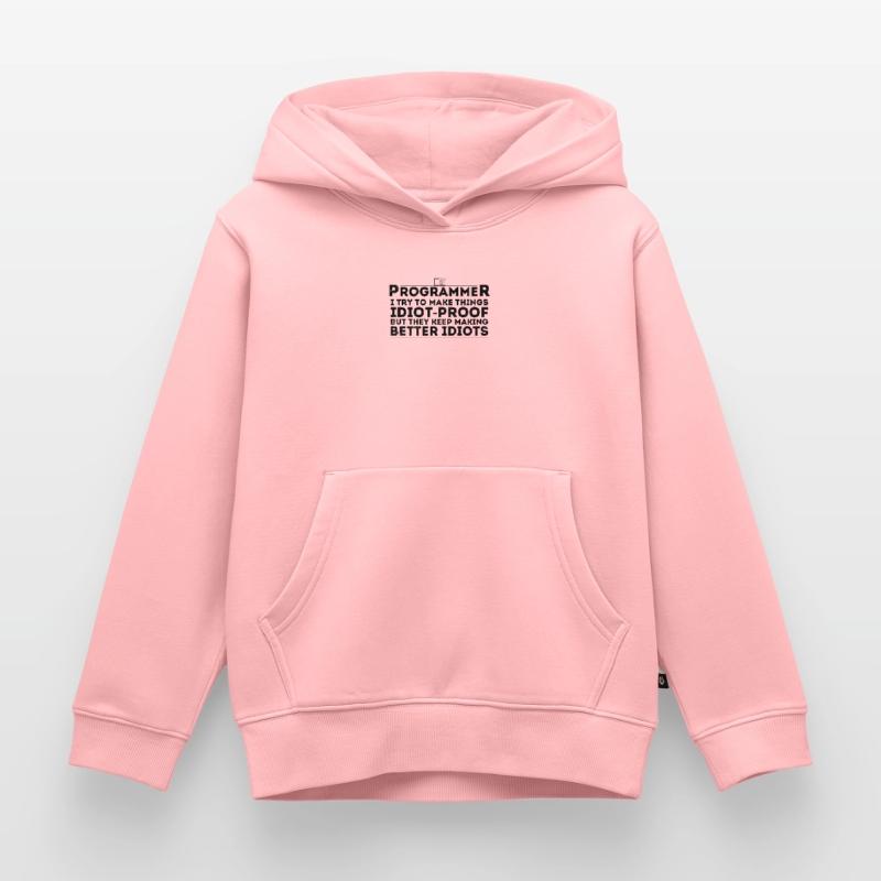 Lustiger Programmierer Humor Computer Coder Programmierung Kinder Premium Organic Hoodie