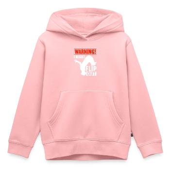 Parkour Freerunning - Kids Premium Organic Hoodie - rose - Front - AI Model Kid Female (0cm)