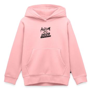 2020 - Jahrgang 2020 - Fantastisch seit 2020 - Kinder Premium Organic Hoodie - Rosa - Vorne - AI Model Kid Female (0cm)