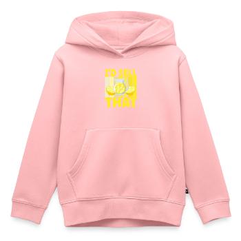 Limonade Limonadenstand - Kinder Premium Organic Hoodie - Rosa - Vorne - AI Model Kid Female (0cm)