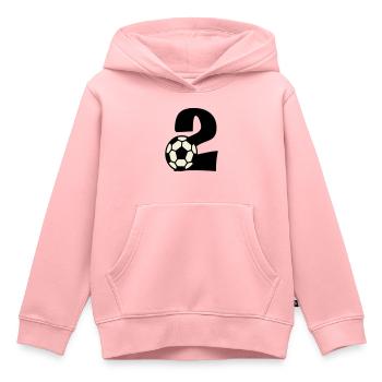 I'm already 2! - Kids Premium Organic Hoodie - rose - Front - AI Model Kid Female (0cm)