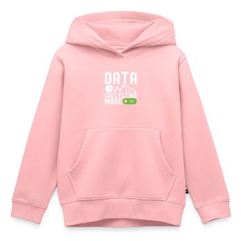 Analyste de données en science des données - Sweat Premium à capuche enfant bio - rose - Devant - AI Model Kid Female (0cm)