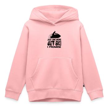 Encore un jet ski Je promets Jet Ski Jet Skis - Sweat Premium à capuche enfant bio - rose - Devant - AI Model Kid Female (0cm)
