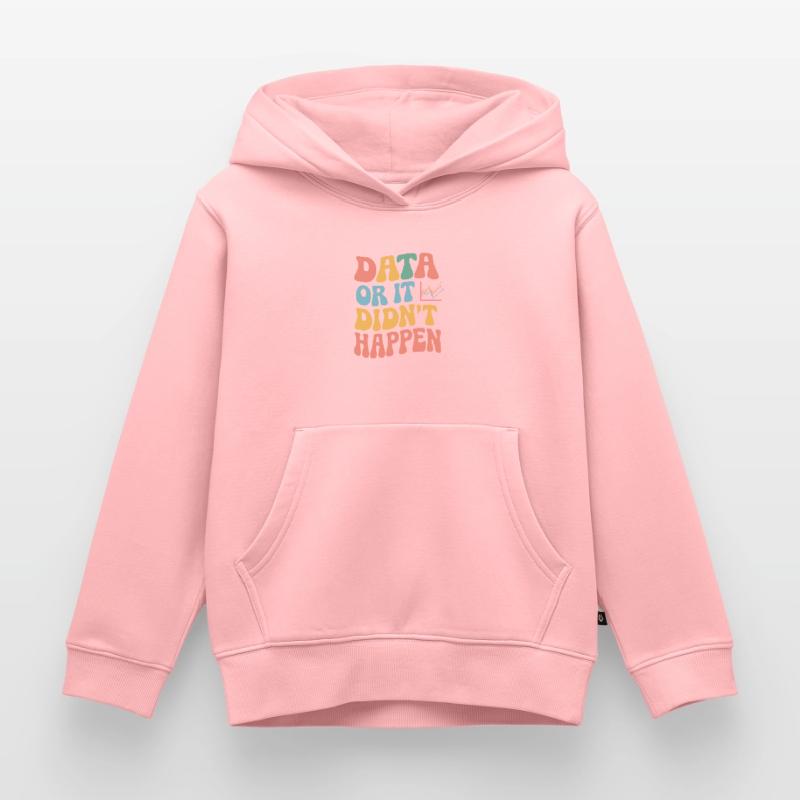 Data Analyst Data Scientist Data Engineer - Sweat Premium à capuche enfant bio
