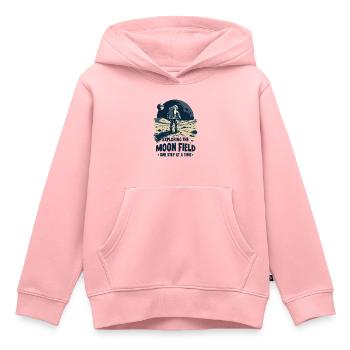 CHAMP DE LUNE - Sweat Premium à capuche enfant bio - rose - Devant - AI Model Kid Female (0cm)