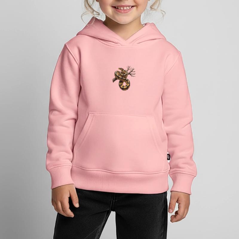 Roi Python Serpents Amoureux Terrarium Python Sweat Premium à capuche enfant bio