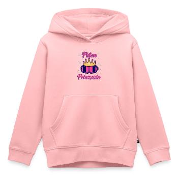 Pisten Prinzessin Apres Ski Party im Skiurlaub - Kinder Premium Organic Hoodie - Rosa - Vorne - AI Model Kid Female (0cm)