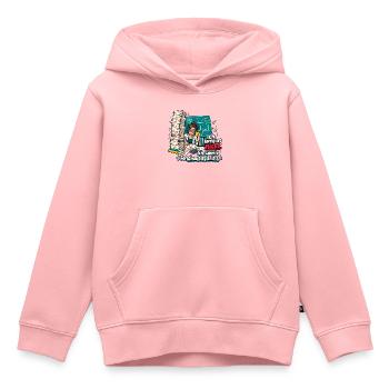 MINT Lehrer Korrektur Humor Lehrerspruch - Kinder Premium Organic Hoodie - Rosa - Vorne - AI Model Kid Female (0cm)