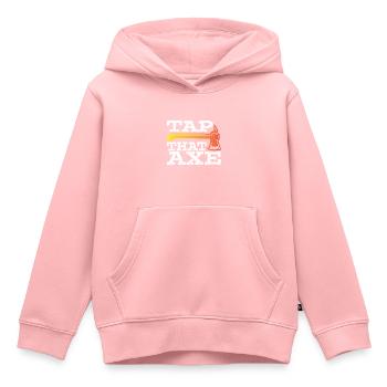 Axt Werfen Axt Werfer Axt Geschenk - Kinder Premium Organic Hoodie - Rosa - Vorne - AI Model Kid Female (0cm)
