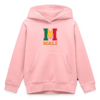 Athletisch Mali - Kinder Premium Organic Hoodie - Rosa - Vorne - AI Model Kid Female (0cm)