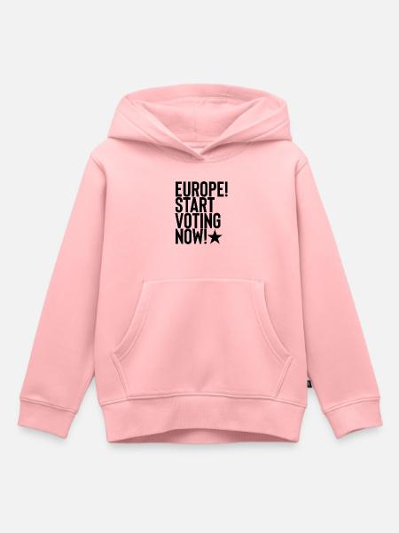 Eurovision - Kinder Premium Organic Hoodie - Rosa