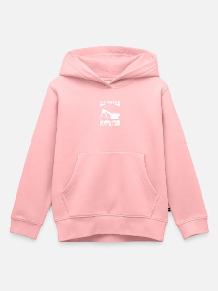 Biljart Biljart Biljart Kok 8Ball - Kinder Premium hoodie biologisch - roze