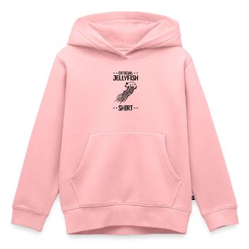 T-shirt Officiel Méduse Méduse Méduse - Sweat Premium à capuche enfant bio - rose - Devant - AI Model Kid Female (0cm)