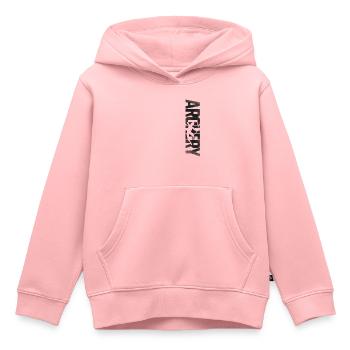 Arc Archer Archer Vintage Archer - Sweat Premium à capuche enfant bio - rose - Devant - AI Model Kid Female (0cm)
