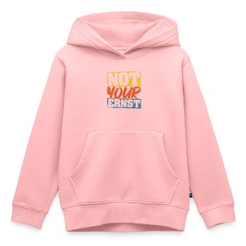 Not Your Ernst Nicht dein Ernst Denglisch als Gesc - Kinder Premium Organic Hoodie - Rosa - Vorne - AI Model Kid Female (0cm)