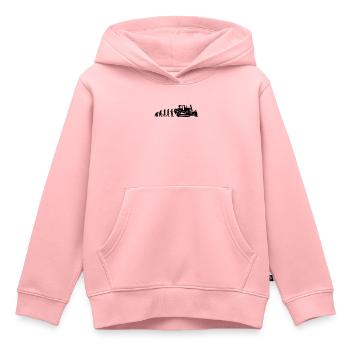 Bagger Planierraupe Bulldozer Bau Geschenkidee - Kinder Premium Organic Hoodie - Rosa - Vorne - AI Model Kid Female (0cm)