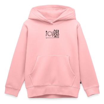 Der Smutje - Kinder Premium Organic Hoodie - Rosa - Vorne - AI Model Kid Female (0cm)