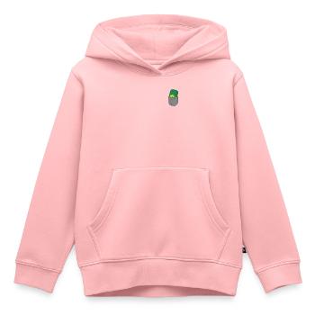 Pickleball Pocket - Kinder Premium Organic Hoodie - Rosa - Vorne - AI Model Kid Female (0cm)