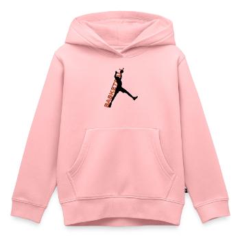 Sport. - Kids Premium Organic Hoodie - rose - Front - AI Model Kid Female (0cm)