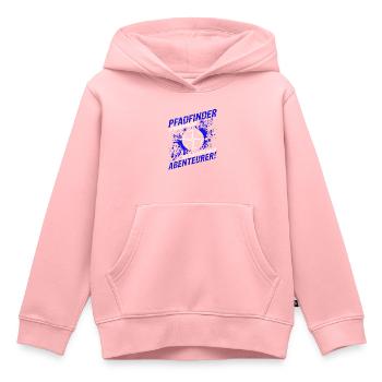 Pfadfinder Stinken Nicht Sie Riechen Nach Abenteue - Kinder Premium Organic Hoodie - Rosa - Vorne - AI Model Kid Female (0cm)