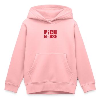 Paediatric intensive care nurse - Kids Premium Organic Hoodie - rose - Front - AI Model Kid Female (0cm)
