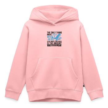 Orca Beobachtung für Buckelwale und Meerwale - Kinder Premium Organic Hoodie - Rosa - Vorne - AI Model Kid Female (0cm)