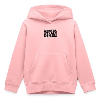 Mental Health Awareness Mental Health Advocate - Kinder Premium Organic Hoodie - Rosa - Vorne - AI Model Kid Female (0cm)