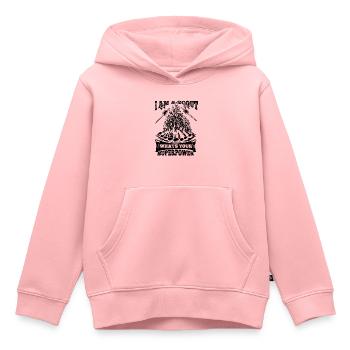 Pfadfinder - Kinder Premium Organic Hoodie - Rosa - Vorne - AI Model Kid Female (0cm)