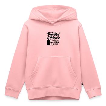 Beautiful Things Come Stitching Cross Stitch Lover - Kids Premium Organic Hoodie - rose - Front - AI Model Kid Female (0cm)