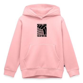 Success Is How Volleyball Coach Volleyball Player - Kids Premium Organic Hoodie - rose - Front - AI Model Kid Female (0cm)