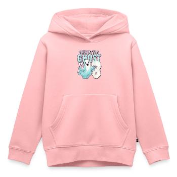 Dieser kleine Quälgeist ist 8 - acht Jahre - 8. - Kinder Premium Organic Hoodie - Rosa - Vorne - AI Model Kid Female (0cm)
