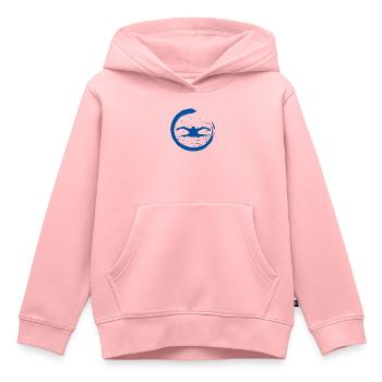 Swimmers Swim Swim - Kids Premium Organic Hoodie - rose - Front - AI Model Kid Female (0cm)