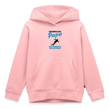 Eisschnelllauf Papa Cool Geschenk - Kinder Premium Organic Hoodie - Rosa - Vorne - AI Model Kid Female (0cm)