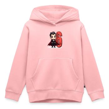 Creeps And Vampires – Six Years – 6. - Kids Premium Organic Hoodie - rose - Front - AI Model Kid Female (0cm)