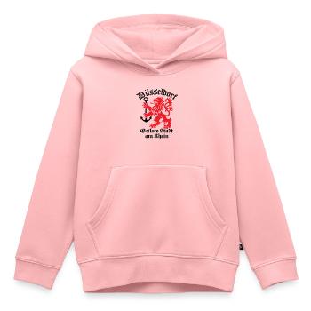 Dusseldorf Coolest city on the Rhine - Kids Premium Organic Hoodie - rose - Front - AI Model Kid Female (0cm)