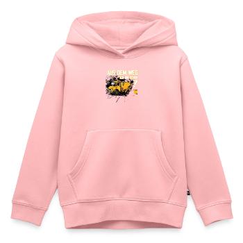 7. Geburtstag sieben Jahre Müllauto - Kinder Premium Organic Hoodie - Rosa - Vorne - AI Model Kid Female (0cm)