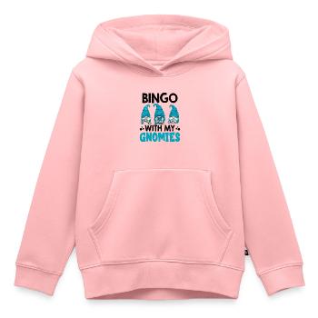Bingo Mit Meinen Gnomies Lustiges Bingo - Kinder Premium Organic Hoodie - Rosa - Vorne - AI Model Kid Female (0cm)